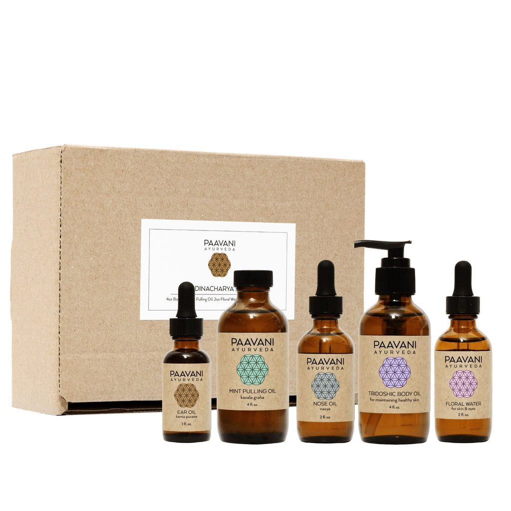 Dinacharya Ritual Kit | Ayurvedic Daily Self-Care for Balance & Vitality