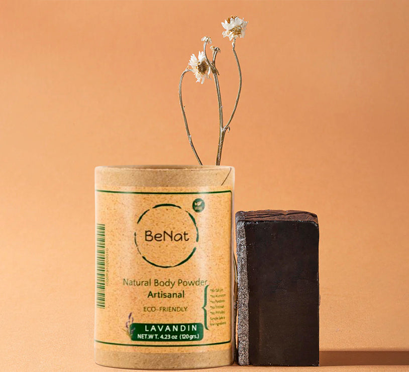 Multi-Use All-Natural Body Powder. Eco-Friendly.