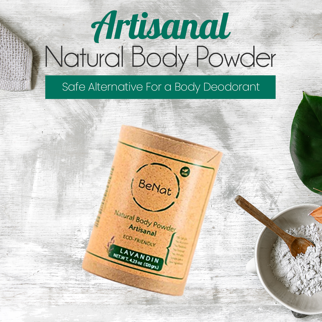 Multi-Use All-Natural Body Powder. Eco-Friendly.
