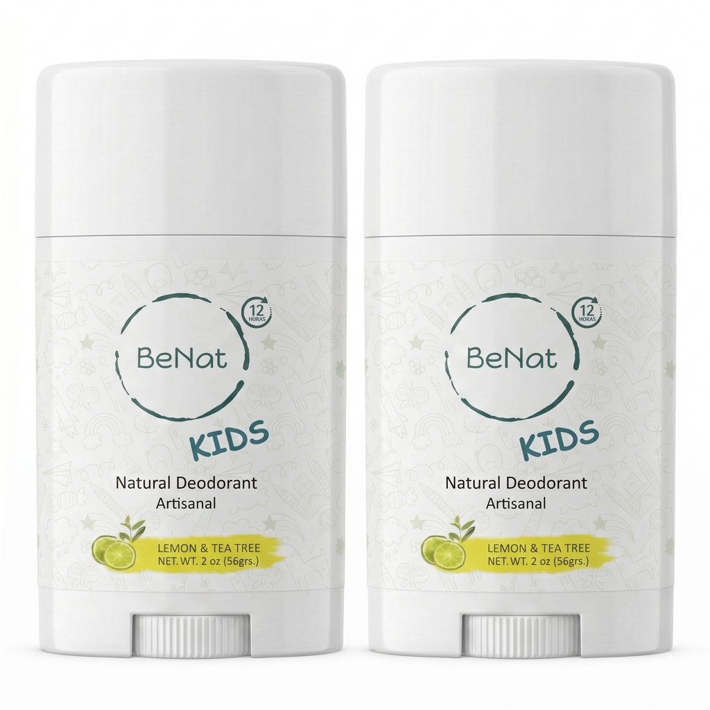 2-Pack all-Natural Deodorants for Kids & Teens