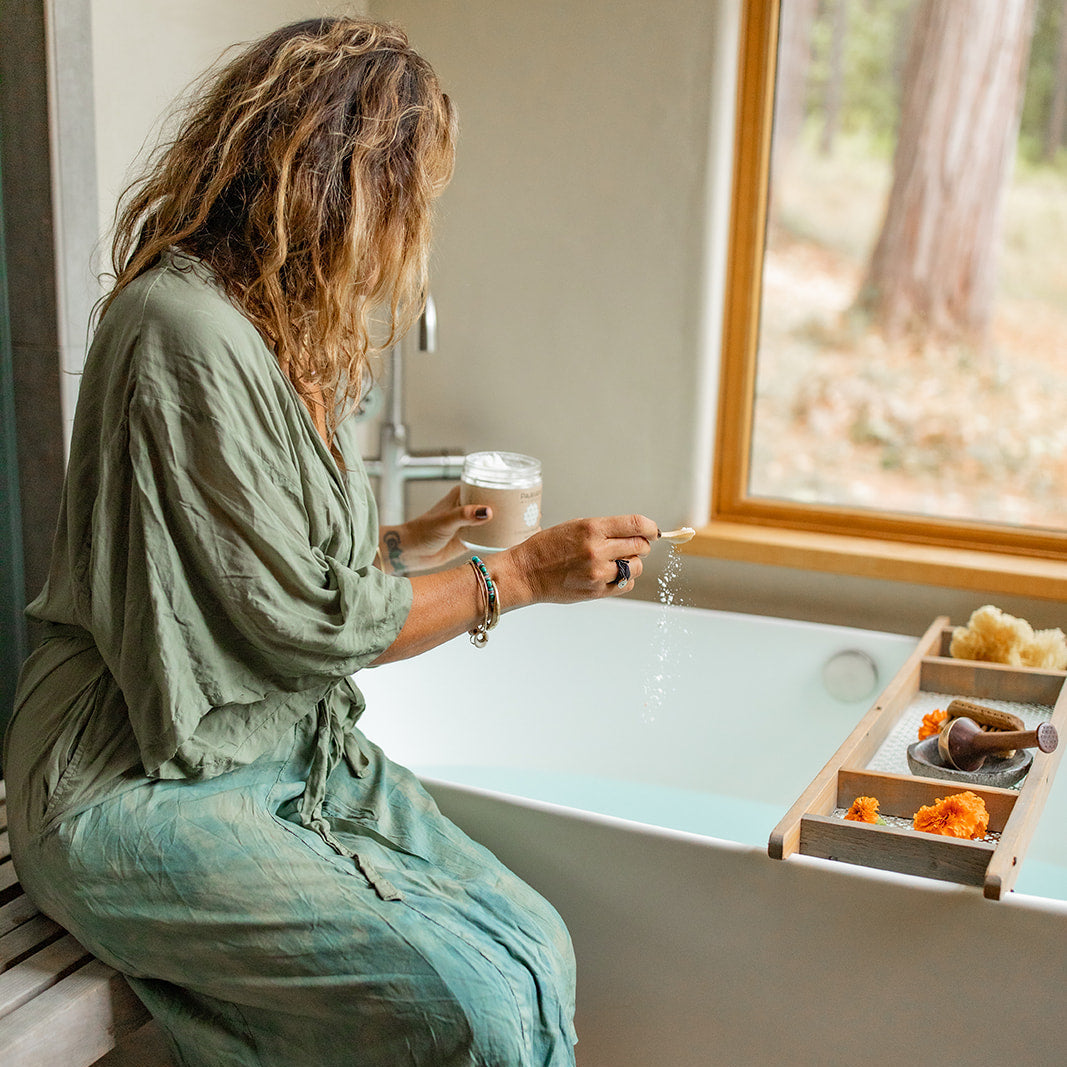 Coconut Milk Bath | Ayurvedic Herbal Soaking Ritual for Skin & Spirit