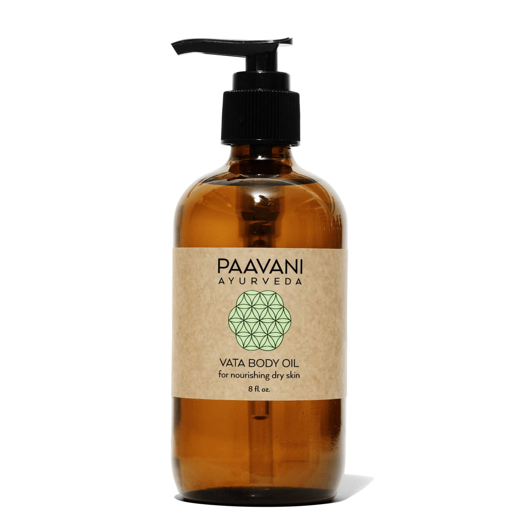 Vata Body Oil | Nourishing Ayurvedic Abhyanga Oil for Dry Skin