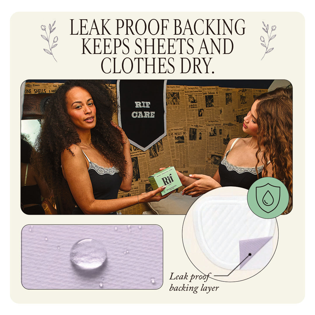 Organic Cotton and Hemp Fiber Menstrual Pads with Wings Regular Absorbency